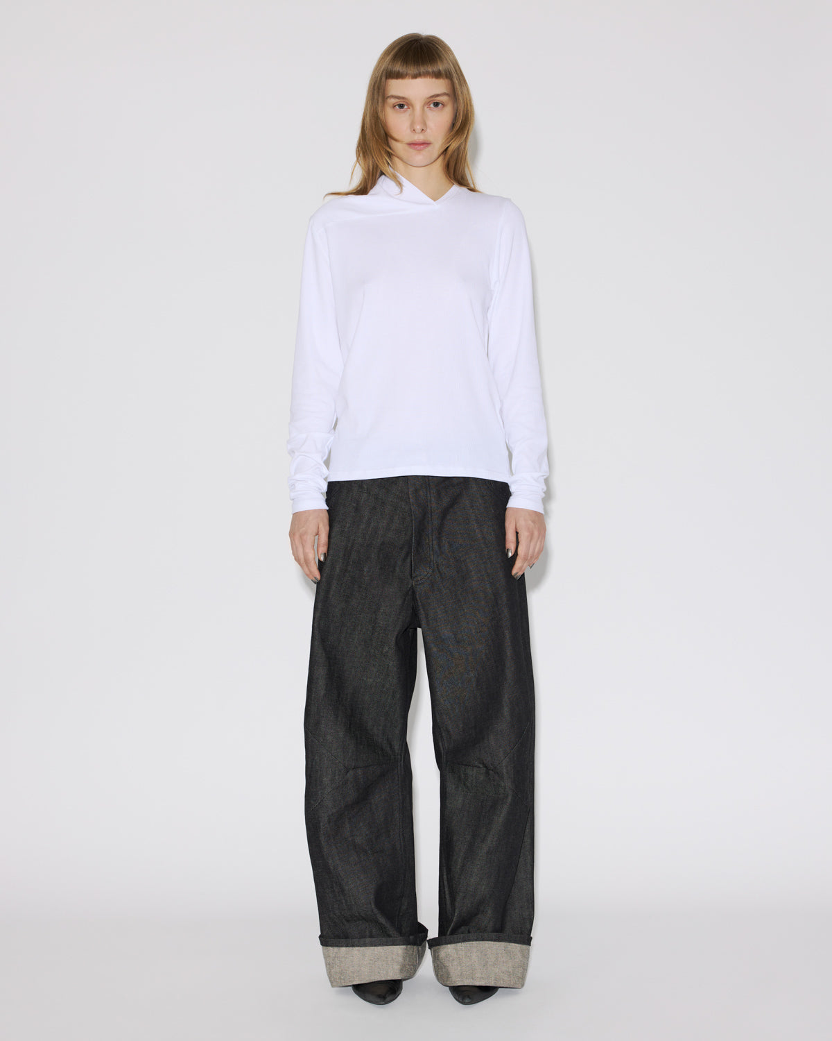 WRAP LONG SLEEVE WHITE