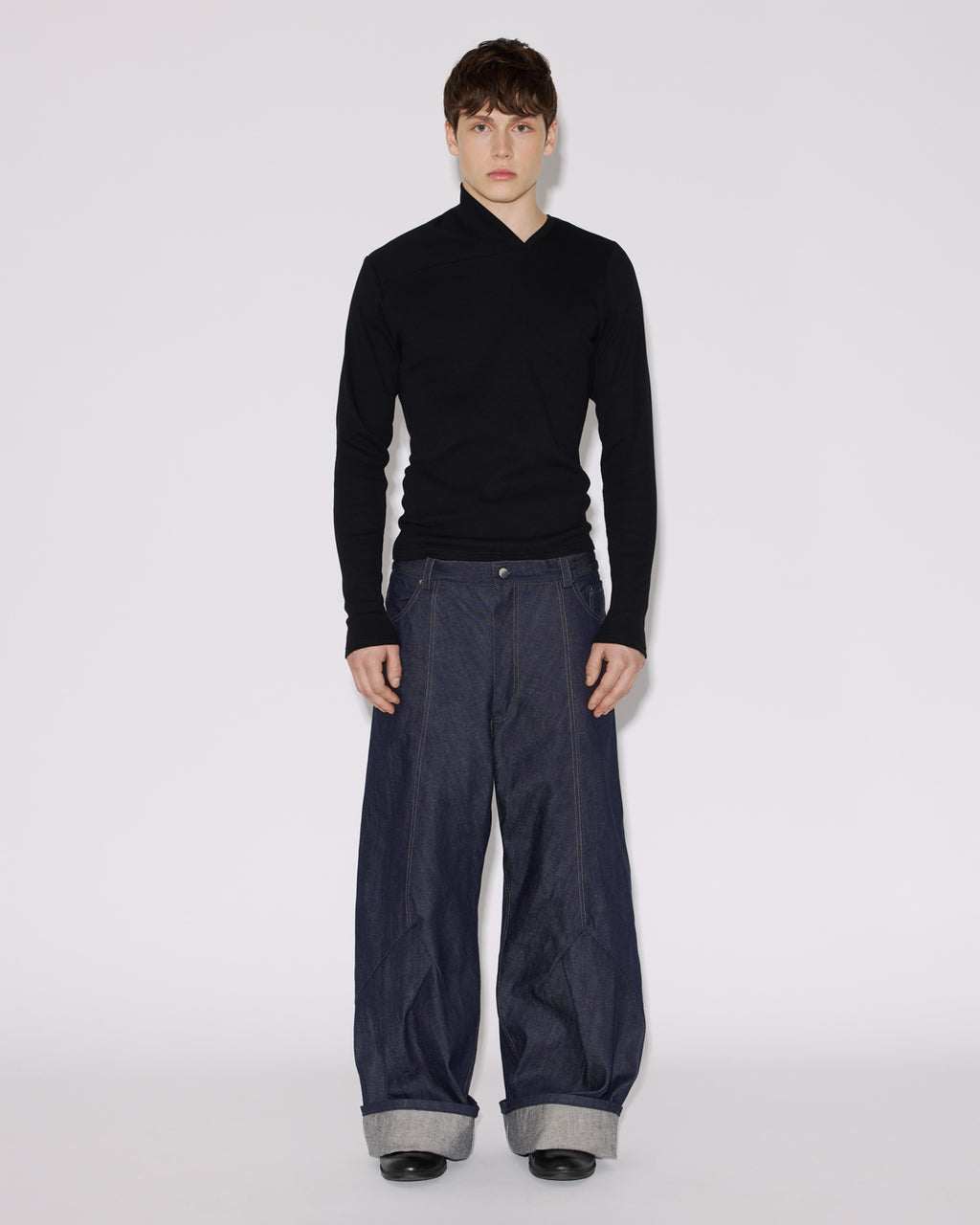 WRAP LONG SLEEVE BLACK