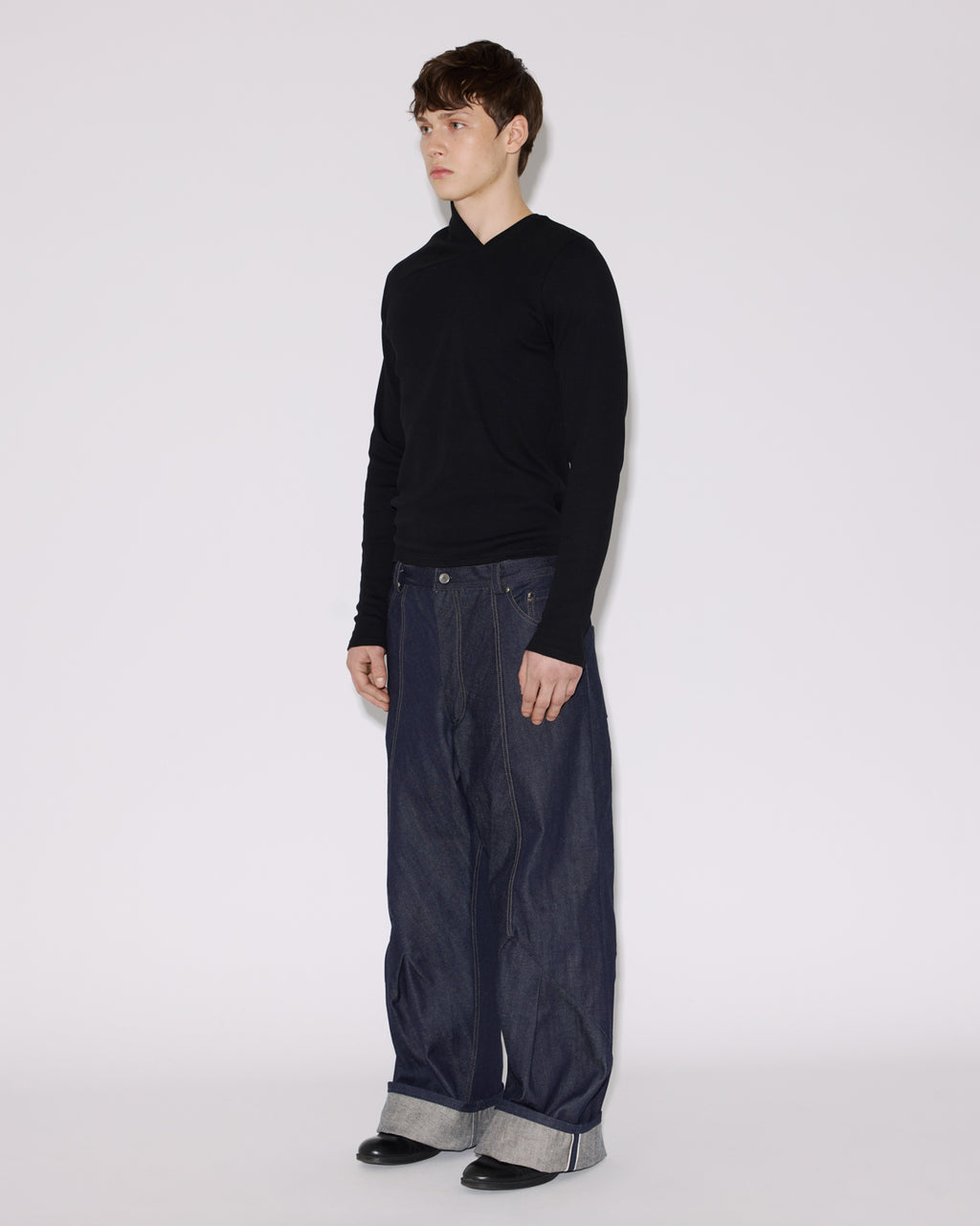 WRAP LONG SLEEVE BLACK