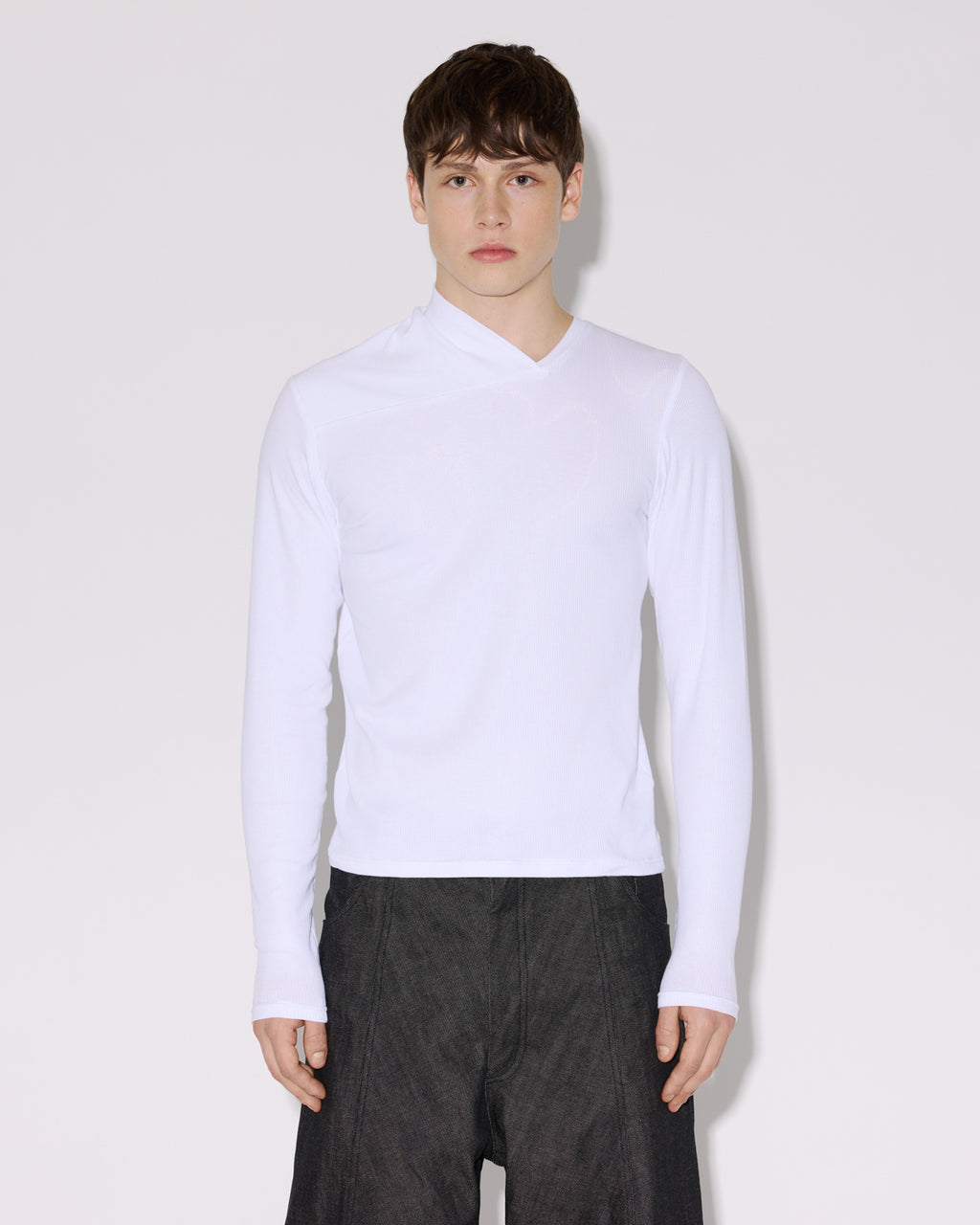 WRAP LONG SLEEVE WHITE